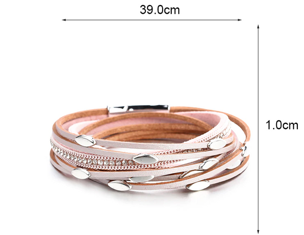 Multilayer Leather Bracelet