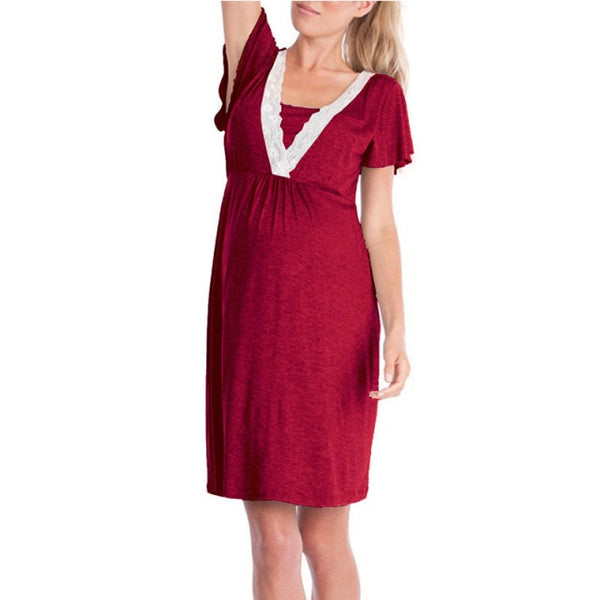 Maternity and Nursing Nightgown