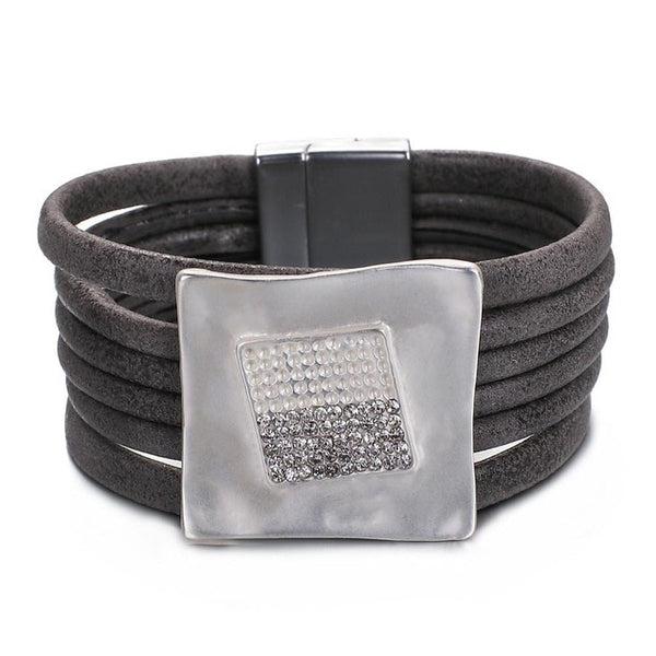 Multi-type Leather Bracelets