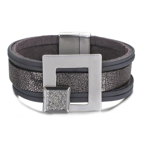 Multi-type Leather Bracelets